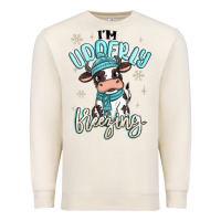 Sandshell i'm udderly freezing baby cow Premium Sweatshirt - MaliasSmallBusiness