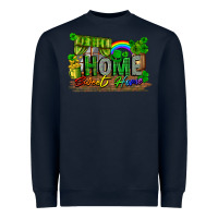 Navy home sweet home Heavyweight Sweatshirt - FaDigitalArtStudio