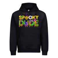 Black spooky dude Urban Hoodie - NancyCooperArtShop