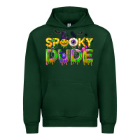 Forest Green spooky dude Urban Hoodie - NancyCooperArtShop