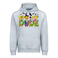 Heather Grey spooky dude Urban Hoodie - NancyCooperArtShop