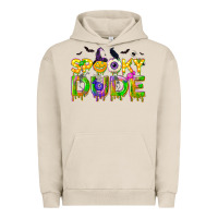 Pigment French Oak spooky dude Urban Hoodie - NancyCooperArtShop