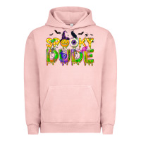 Pigment Salmon spooky dude Urban Hoodie - NancyCooperArtShop