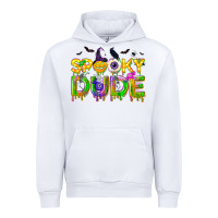 White spooky dude Urban Hoodie - NancyCooperArtShop