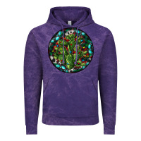 Cloud Purple Christmas Santa Claus round Vintage Hoodie - RanaPortraitStore
