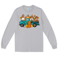 Moon Dust fall gnomes truck pumpkin sunflowers Long Sleeve Tee - Artiststas