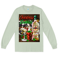 Matcha christmas cocktail martini  air freshener Long Sleeve Tee - AdoDesignShop