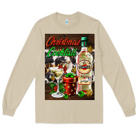 Christmas Cocktail Martini  Air Freshener Long Sleeve Tee | Teevron