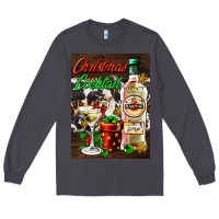 Smoke christmas cocktail martini  air freshener Long Sleeve Tee - AdoDesignShop