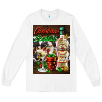 White christmas cocktail martini  air freshener Long Sleeve Tee - AdoDesignShop