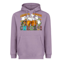 Lavender western cheers with ghosts Heavyweight Hoodie - NancyCooperArtShop