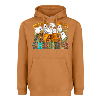 Meerkat western cheers with ghosts Heavyweight Hoodie - NancyCooperArtShop