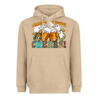 Mushroom western cheers with ghosts Heavyweight Hoodie - NancyCooperArtShop
