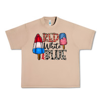 Burro red white blue Urban Heavy Tee - CowhideDigitalArt