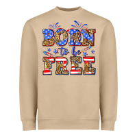 Mushroom Born to be free Heavyweight Sweatshirt - Neo Western