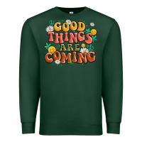 Sports Green good things are coming Premium Sweatshirt - MaliasSmallBusiness