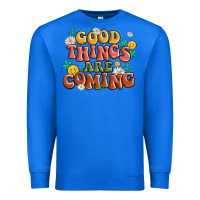 True Royal good things are coming Premium Sweatshirt - MaliasSmallBusiness