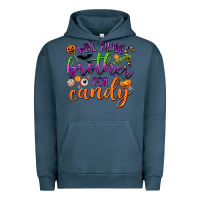 Pigment Midnight Navy Will Trade Brother for Candy Urban Hoodie - texasbilliewilder
