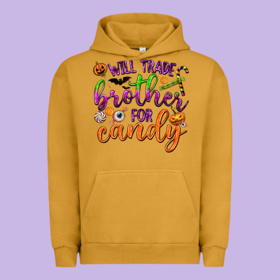 Will Trade Brother For Candy Urban Hoodie Designed By Texasbilliewilder