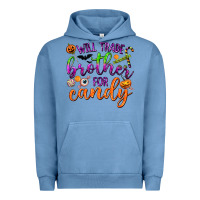 Pigment Pebble Blue Will Trade Brother for Candy Urban Hoodie - texasbilliewilder