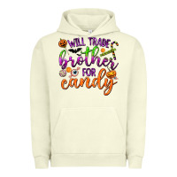 Pigment Pistachio Will Trade Brother for Candy Urban Hoodie - texasbilliewilder