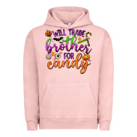 Pigment Salmon Will Trade Brother for Candy Urban Hoodie - texasbilliewilder