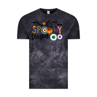 Cloud Black spooky Vintage Tee - CowhideDigitalArt