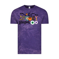 Cloud Purple spooky Vintage Tee - CowhideDigitalArt