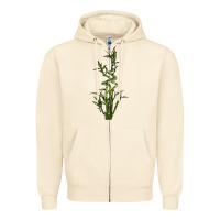 Sandshell Lucky Bamboo Zipper Hoodie - LillyAllenDesigns