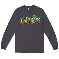 Smoke lucky with gnome and  shamrocks Long Sleeve Tee - AdoDesignShop