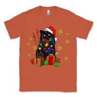 Copper black cat meowy christmas Classic Tee - AdoDesignShop