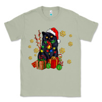 Matcha black cat meowy christmas Classic Tee - AdoDesignShop