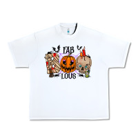 White fabboolous Urban Heavy Tee - RacoonDesign