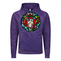 Cloud Purple Christmas skull Vintage Hoodie - RanaPortraitStore