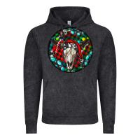 Vintage Black Christmas skull Vintage Hoodie - RanaPortraitStore