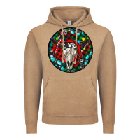 Vintage Coffee Christmas skull Vintage Hoodie - RanaPortraitStore