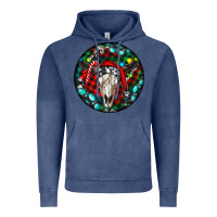 Vintage Denim Christmas skull Vintage Hoodie - RanaPortraitStore