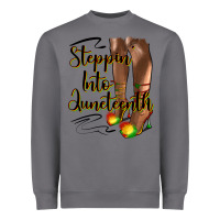 Storm steppin' into juneteenth heels Heavyweight Sweatshirt - HRA Design Shop