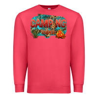 Cardinal camping vibes Premium Sweatshirt - NancyCooperArtShop