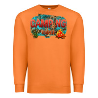 Carrot camping vibes Premium Sweatshirt - NancyCooperArtShop