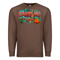 Chestnut camping vibes Premium Sweatshirt - NancyCooperArtShop