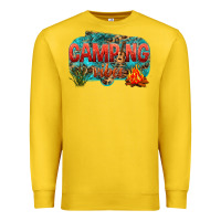 Lemon camping vibes Premium Sweatshirt - NancyCooperArtShop