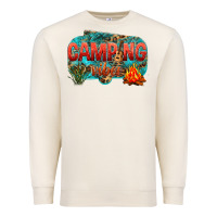 Sandshell camping vibes Premium Sweatshirt - NancyCooperArtShop