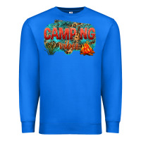 True Royal camping vibes Premium Sweatshirt - NancyCooperArtShop