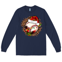 Navy Christmas baseball Long Sleeve Tee - JahusDesignShop