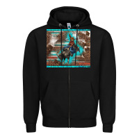 Black western rodeo bullfighter serape leopards turquoise's gliterrs Zipper Hoodie - BarkalooDesign