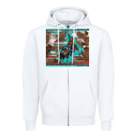 White western rodeo bullfighter serape leopards turquoise's gliterrs Zipper Hoodie - BarkalooDesign