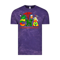 Cloud Purple cna juneteenth certified nursing assistant Vintage Tee - AdoDesignShop