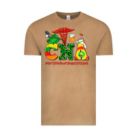 Vintage Camel cna juneteenth certified nursing assistant Vintage Tee - AdoDesignShop