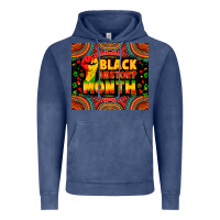 Vintage Denim black history month Vintage Hoodie - Zillion Design Studio